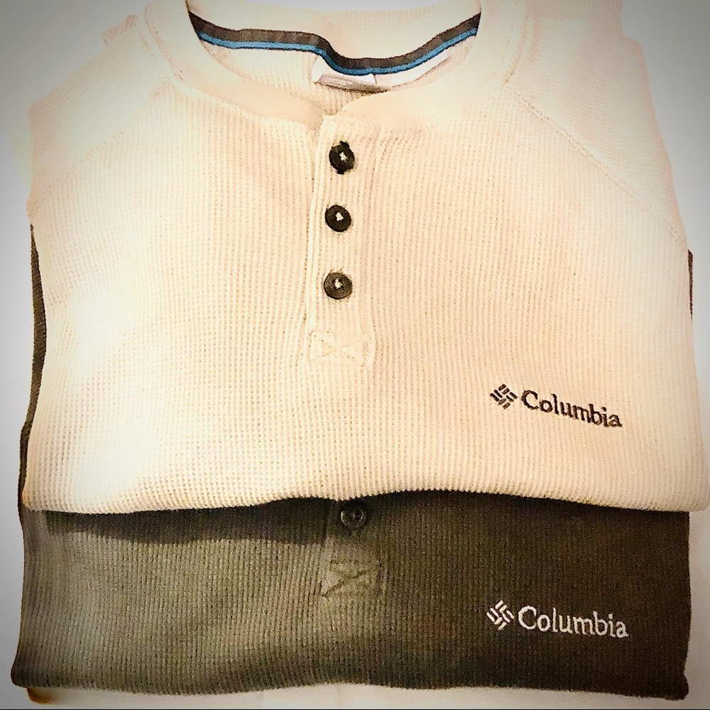 2 Men’s Columbia L L/S Omni Wick Thermals